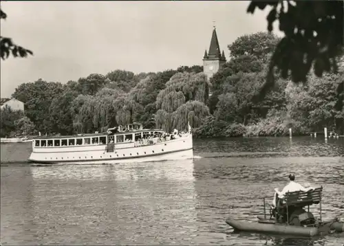 Ansichtskarte Berlin Weiße Flotte Berlin - Fahrgastschiff MS "Arcona" 1972