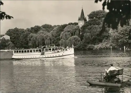 Ansichtskarte Berlin Weiße Flotte Berlin - Fahrgastschiff MS "Arcona" 1972