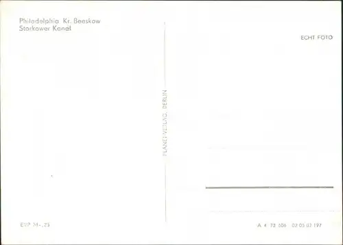 Ansichtskarte Storkow (Mark) Fahrgastschiff im Storkower Kanal 1973