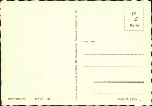 Mecklenburg Vorpommern Gruß vom Ostseestrand, Segelboot "Silbermöwe" 1964