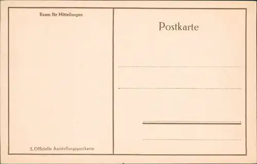 Ansichtskarte Leipzig Künstlerkarte Weltausstellung - Buchgewerbe 1914 