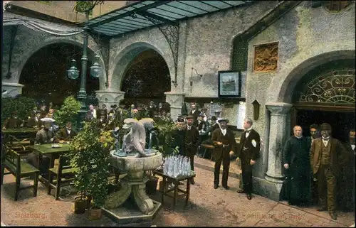 Ansichtskarte Salzburg Stifts-Kellerei 1908 