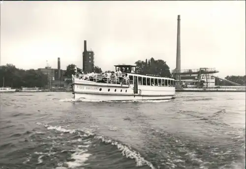 Ansichtskarte Berlin Weiße Flotte Berlin - Fahrgastschiff MS "Havelland" 1979