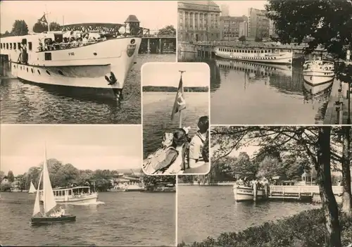 Ansichtskarte Berlin Weiße Flotte Berlin 1960