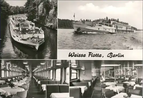 Ansichtskarte Berlin Weiße Flotte Berlin 1978