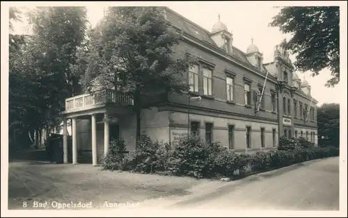 Postcard Bad Oppelsdorf Opolno Zdrój Partie am Annenbad 1932 
