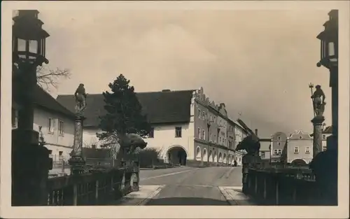 Neustadt an der Mettau Nové Město nad Metují Straßenansicht 1935