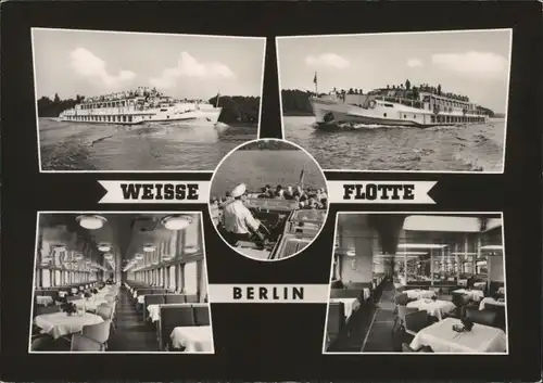 Ansichtskarte Berlin Weiße Flotte Berlin 3 1966