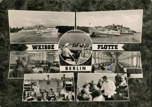 Ansichtskarte Berlin Weiße Flotte Berlin 1964
