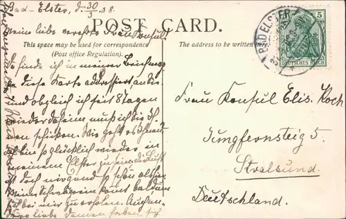 Postcard London Kutschen, Busse - belebt - The Stand 1909 