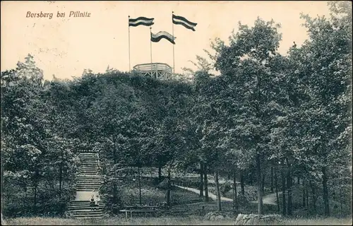 Schönfeld - Weißig-Dresden Partie am Borsberg - Patriotika 1911 