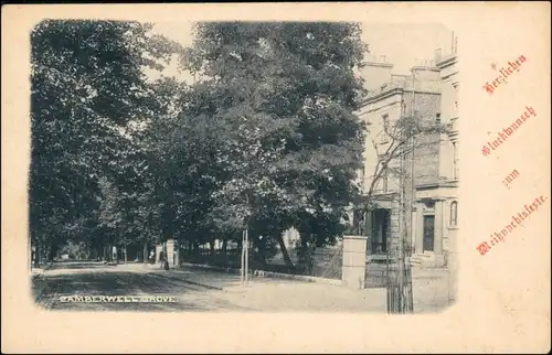 Postcard Camberwell Straße Southwark 1907 