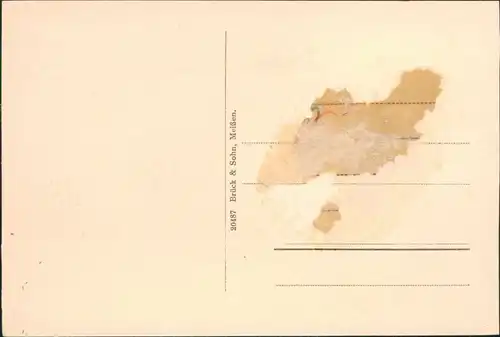 Ansichtskarte Großschweidnitz (OL) Swóńca Blick in die Straße 1913 