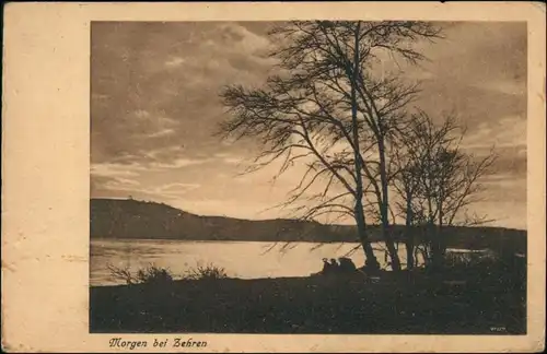 Ansichtskarte Zehren-Arendsee (Altmark) Morgen - Blick auf den See 1928 