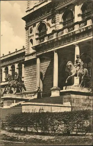 Ansichtskarte München Akademie der bildenden Künste - Freitreppe 1916 