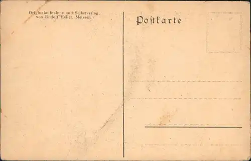 Ansichtskarte Kötitz-Coswig Sachsen Elbelandschaft 1925 