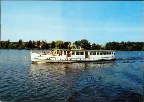 Ansichtskarte Potsdam Weiße Flotte Potsdam - Ausflugsschiff Caputh 1990