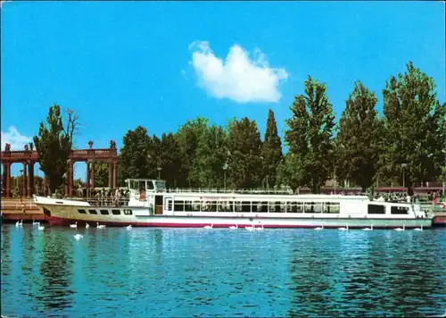 Potsdam Weiße Flotte Potsdam  Potsdam Ansichtskarte  Dampfer c1975