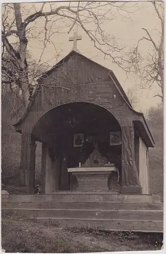 Ansichtskarte  Christliche Kapelle Foto 1913 