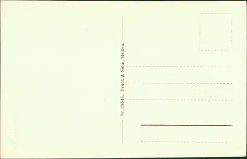 Ansichtskarte Meißen Forsthaus Golk 1925