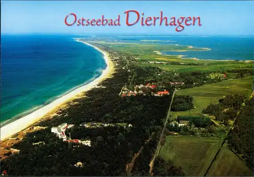 Ansichtskarte Dierhagen Luftbild 2002