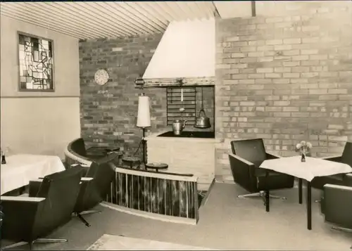 Ansichtskarte Groß Stieten Gaststätte "Mecklenburger Mühle" - Bar 1972