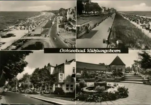Ansichtskarte Kühlungsborn Konzertgarten-Café, Konzertgarten-Ost 1969