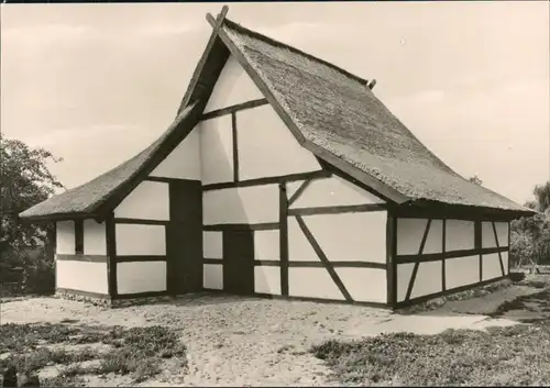 Mueß-Schwerin Freilichtmuseum - Hirtenkaten aus dem 18. Jh. 1980