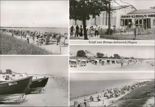 Ansichtskarte Juliusruh-Breege Strand, Kurhaus 1978