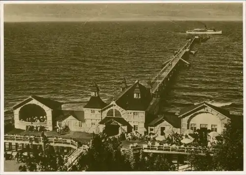 Ansichtskarte Sellin Repro - Seebrücke 1930
