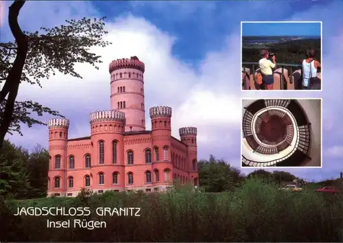 Ansichtskarte Binz (Rügen) Jagdschloss Granitz 1995