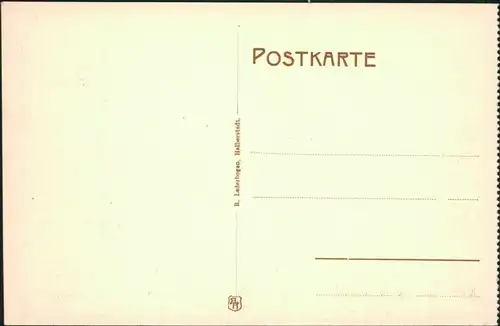 Ansichtskarte Hahnenklee-Bockswiese-Goslar Partie im Granetal 1912 
