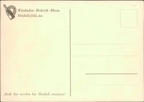 Biebrich-Wiesbaden Säulengang und Aufgang Sektkellerei Henkell 1929 