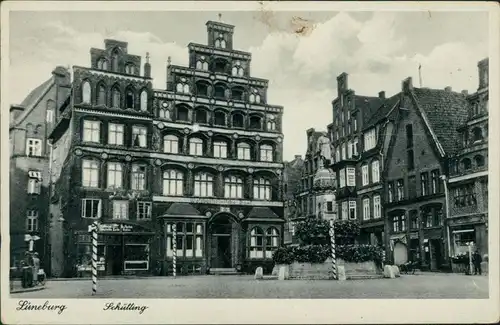 Ansichtskarte Lüneburg Schütting 1934 