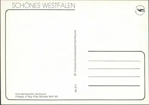 Ansichtskarte Nordkirchen Schloß des Herzogs von Arenberg 2 1990