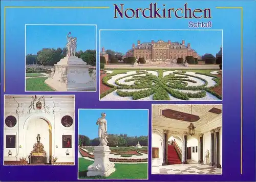 Ansichtskarte Nordkirchen Schloß des Herzogs von Arenberg 1990