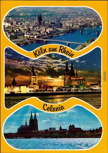 Ansichtskarte Köln Kölner Dom 1995