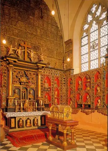 Ansichtskarte Köln St. Ursula-Kirche - Goldene Kammer 1994