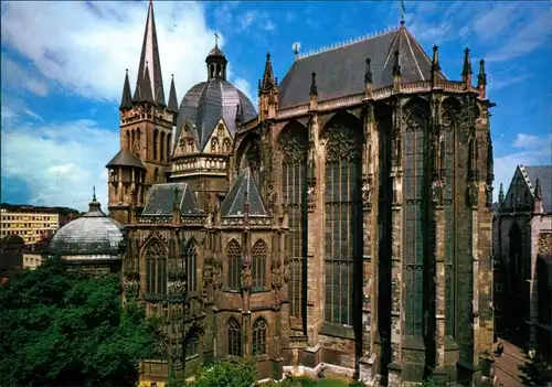 Ansichtskarte Aachen Aachener Dom - Südseite 1994