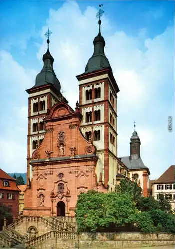 Ansichtskarte Amorbach Abteikirche 1993