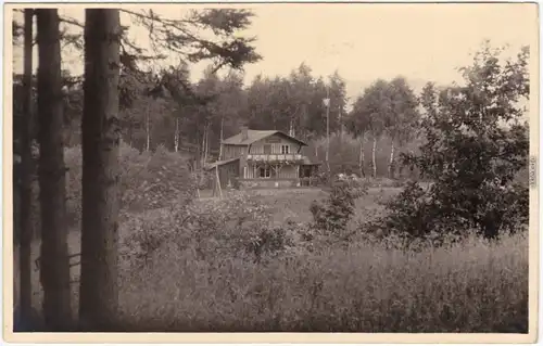 Demitz-Thumitz Zemicy-Tumicy Naturfreundehaus "Sonnhäus´l" Privatfoto 1930 