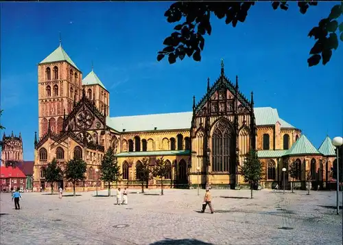 Ansichtskarte Münster (Westfalen) St.-Paulus-Dom 1988