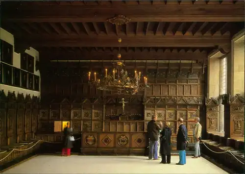 Ansichtskarte Münster (Westfalen) Rathaus - Friedenssaal 1988