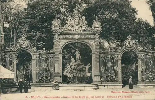 CPA Nancy Place Stanislas 1924 