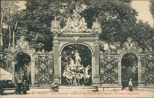 CPA Nancy Place Stanislas 1924 