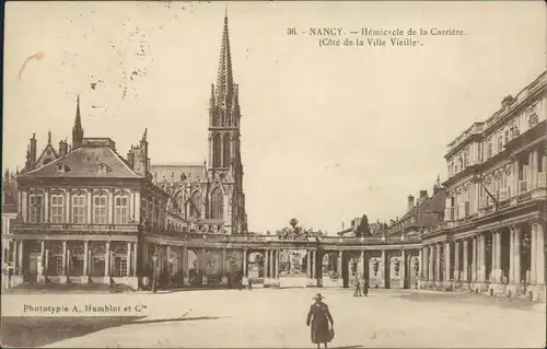 CPA Nancy Hemicvcle de la Carriere 1924 