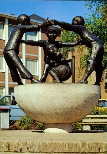 Ansichtskarte Aachen Türelüre-Lißche-Brunnen 1995