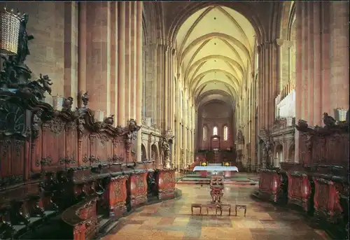 Ansichtskarte Mainz Dom - Westchor 1995