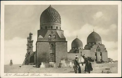 Kairo القاهرة Mamelouks Tombs 1924 