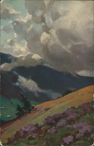 _Baden-Württemberg Allgemein Stimmungsbild - Herbst im Schwarzwald 1914 